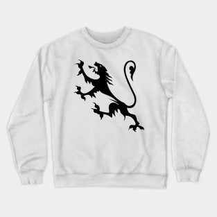 Heraldic Lion Crewneck Sweatshirt